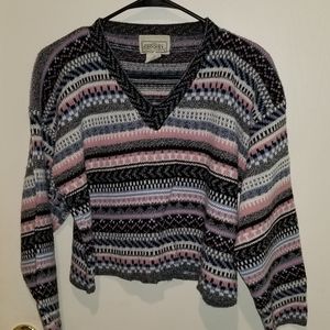 Crop sweater
